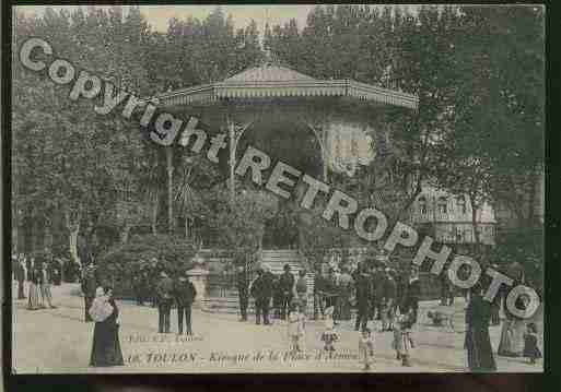 Ville de TOULON Carte postale ancienne