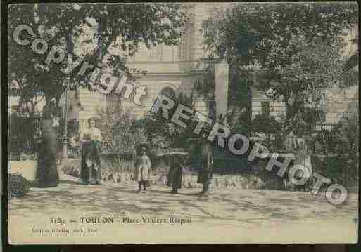 Ville de TOULON Carte postale ancienne