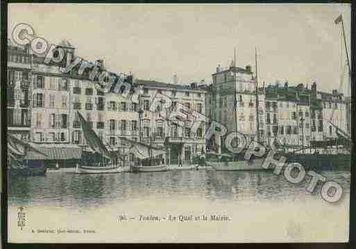 Ville de TOULON Carte postale ancienne