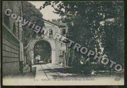 Ville de TOULON Carte postale ancienne