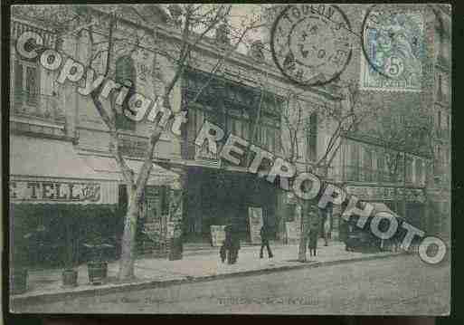 Ville de TOULON Carte postale ancienne