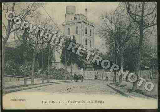 Ville de TOULON Carte postale ancienne