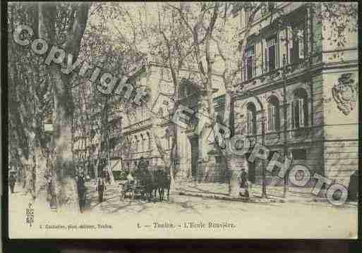 Ville de TOULON Carte postale ancienne