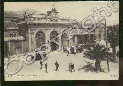 Ville de TOULON Carte postale ancienne