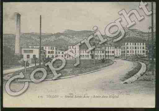 Ville de TOULON Carte postale ancienne