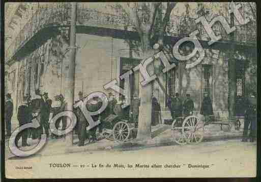 Ville de TOULON Carte postale ancienne