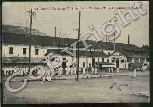 Ville de TOULON Carte postale ancienne