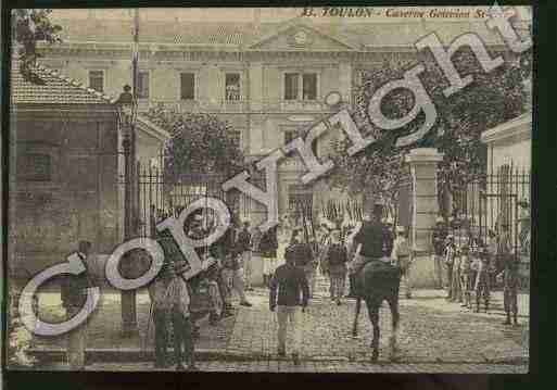 Ville de TOULON Carte postale ancienne