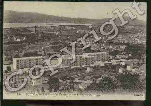 Ville de TOULON Carte postale ancienne