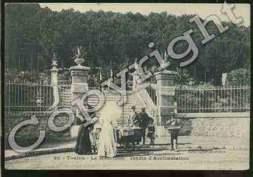 Ville de TOULON Carte postale ancienne