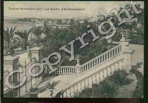 Ville de TOULON Carte postale ancienne