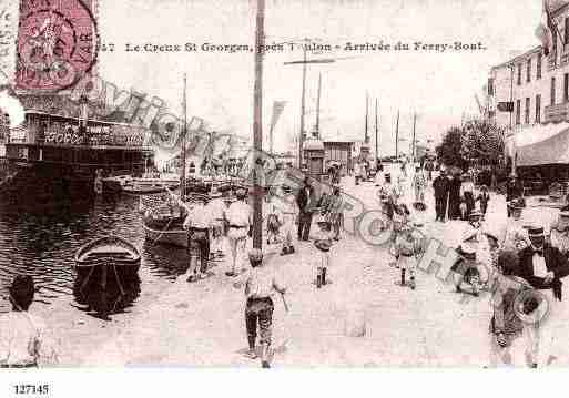 Ville de TOULON Carte postale ancienne