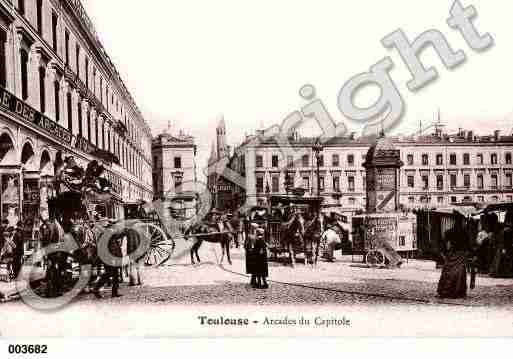 Ville de TOULOUSE Carte postale ancienne