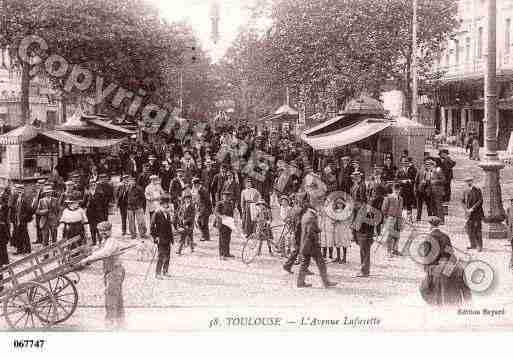 Ville de TOULOUSE Carte postale ancienne