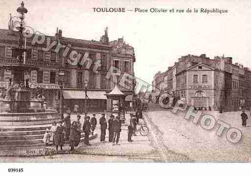 Ville de TOULOUSE Carte postale ancienne