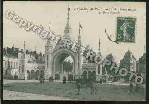 Ville de TOULOUSE Carte postale ancienne