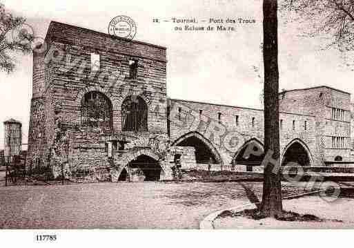 Ville de TOURNAI Carte postale ancienne