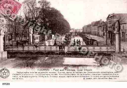 Ville de TOURNAI Carte postale ancienne