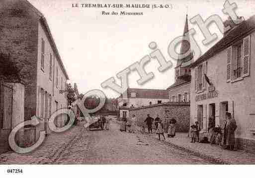 Ville de TREMBLAYSURMAULDRE(LE) Carte postale ancienne