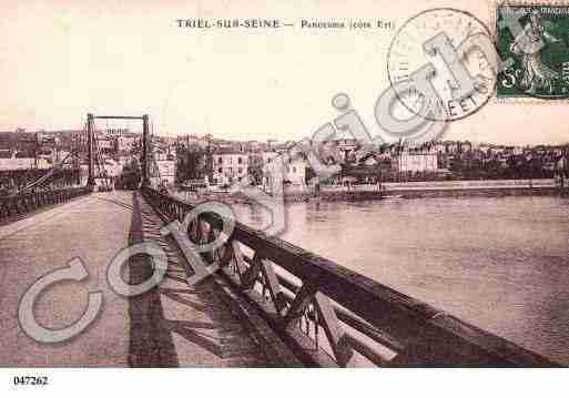 Ville de TRIELSURSEINE Carte postale ancienne