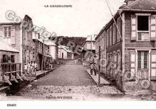 Ville de TROISRIVIERES Carte postale ancienne