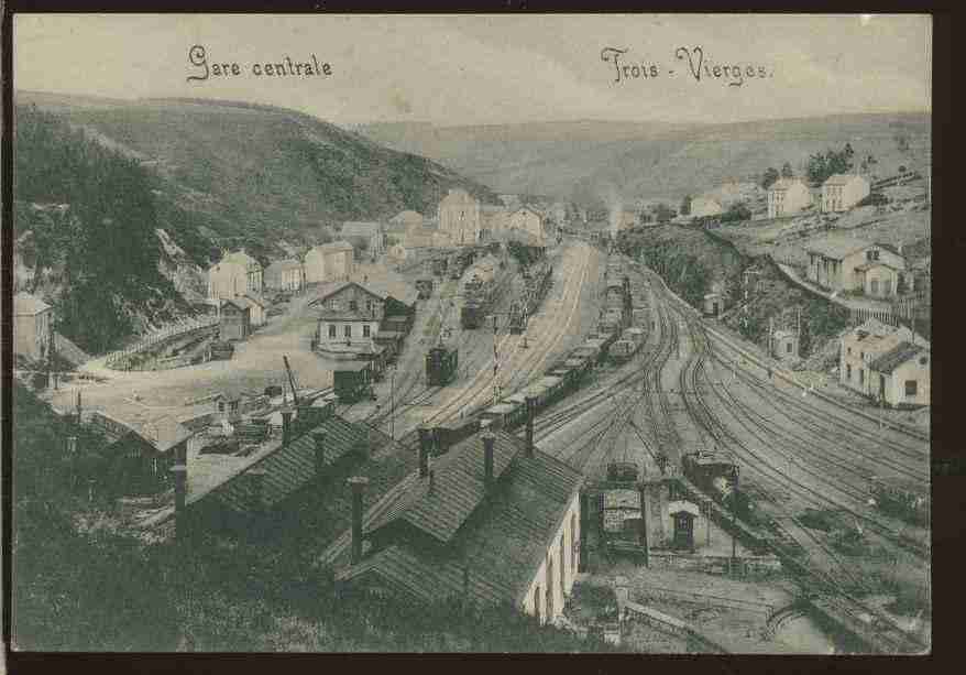 Ville de TROISVIERGES Carte postale ancienne