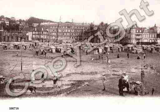 Ville de TROUVILLESURMER Carte postale ancienne