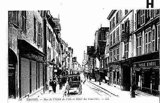 Ville de TROYES Carte postale ancienne