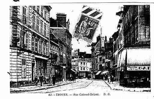 Ville de TROYES Carte postale ancienne