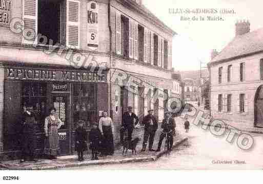 Ville de ULLYSAINTGEORGES Carte postale ancienne