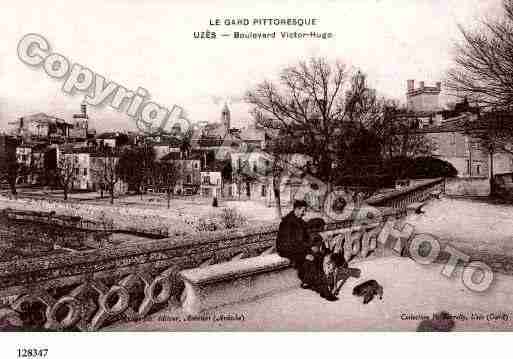 Ville de UZES Carte postale ancienne