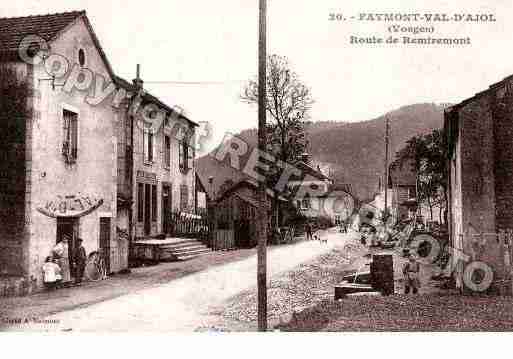 Ville de VALD\'AJOL(LE) Carte postale ancienne