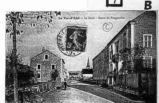 Ville de VALD\'AJOL(LE) Carte postale ancienne