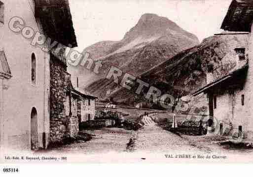 Ville de VALD\'ISERE Carte postale ancienne