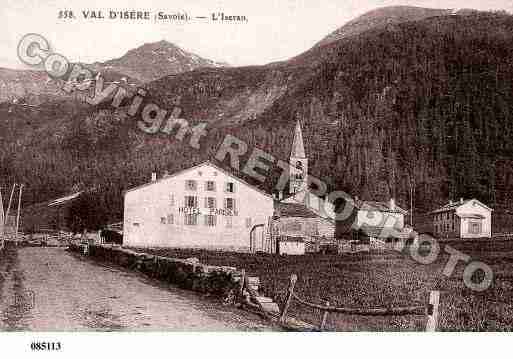 Ville de VALD\'ISERE Carte postale ancienne