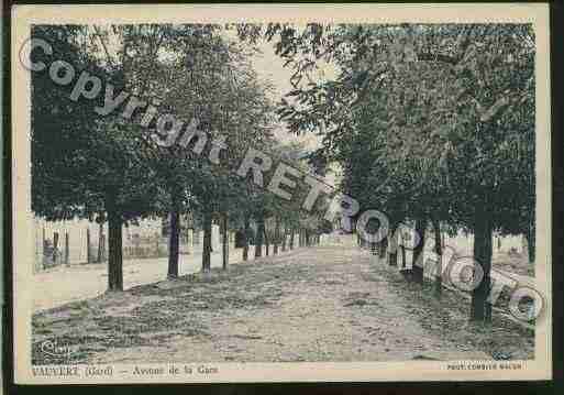 Ville de VAUVERT Carte postale ancienne