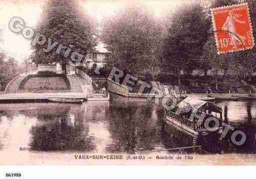 Ville de VAUXSURSEINE Carte postale ancienne