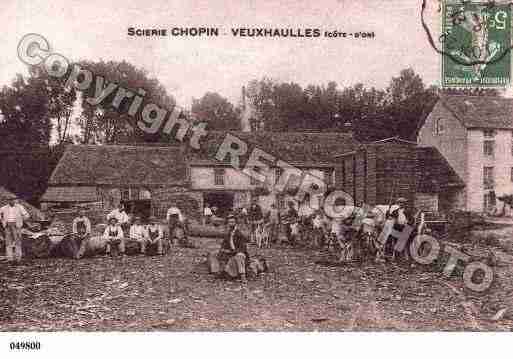 Ville de VEUXHAULLESSURAUBE Carte postale ancienne