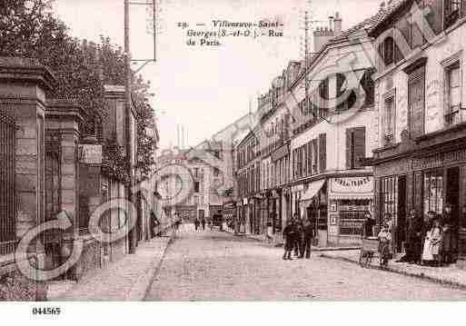 Ville de VILLENEUVESAINTGEORGES Carte postale ancienne