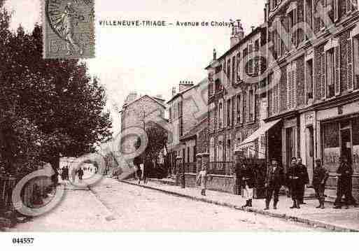 Ville de VILLENEUVESAINTGEORGES Carte postale ancienne