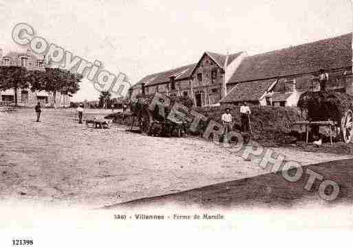 Ville de VILLENNESSURSEINE Carte postale ancienne