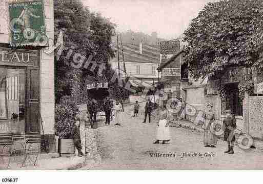 Ville de VILLENNESSURSEINE Carte postale ancienne