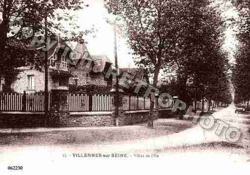 Ville de VILLENNESSURSEINE Carte postale ancienne