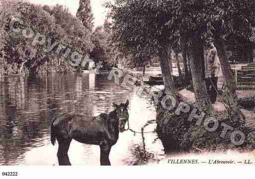 Ville de VILLENNESSURSEINE Carte postale ancienne