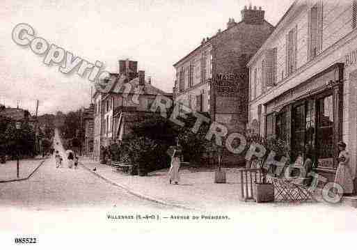 Ville de VILLENNESSURSEINE Carte postale ancienne