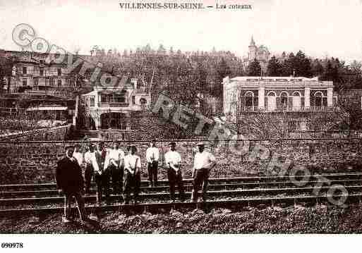 Ville de VILLENNESSURSEINE Carte postale ancienne