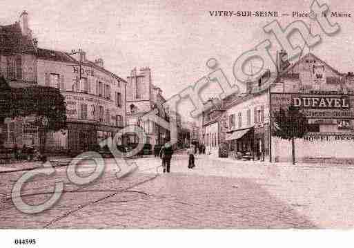 Ville de VITRYSURSEINE Carte postale ancienne