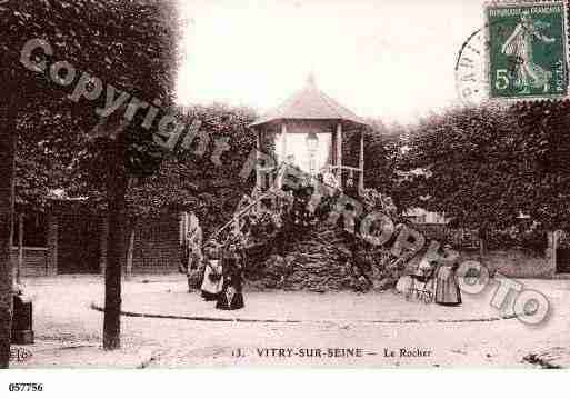 Ville de VITRYSURSEINE Carte postale ancienne