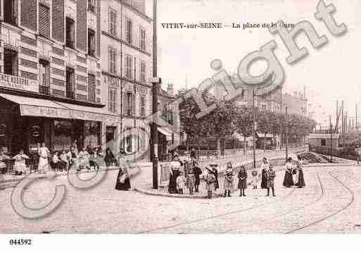 Ville de VITRYSURSEINE Carte postale ancienne