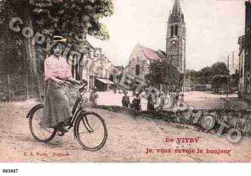 Ville de VITRYSURSEINE Carte postale ancienne